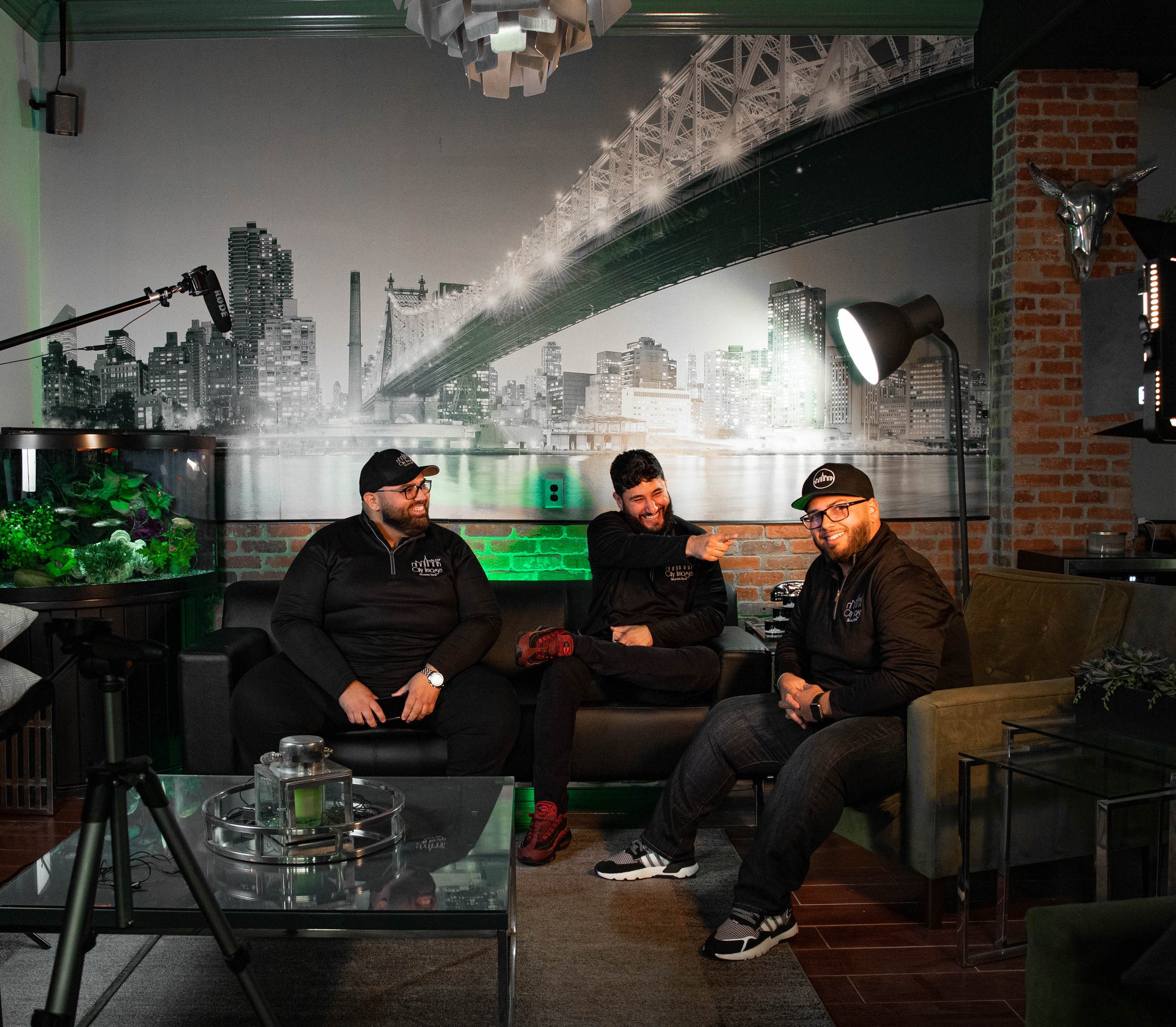 Barbershop lounge