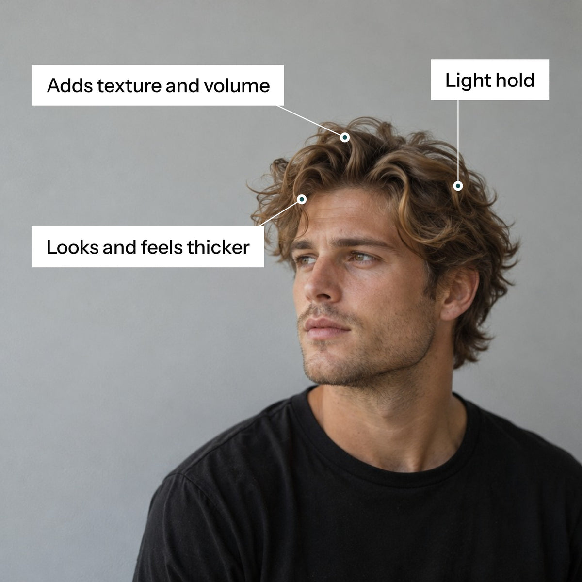 MMIX Sea Salt Spray adds texture and volume, looks and feels thicker, light hold