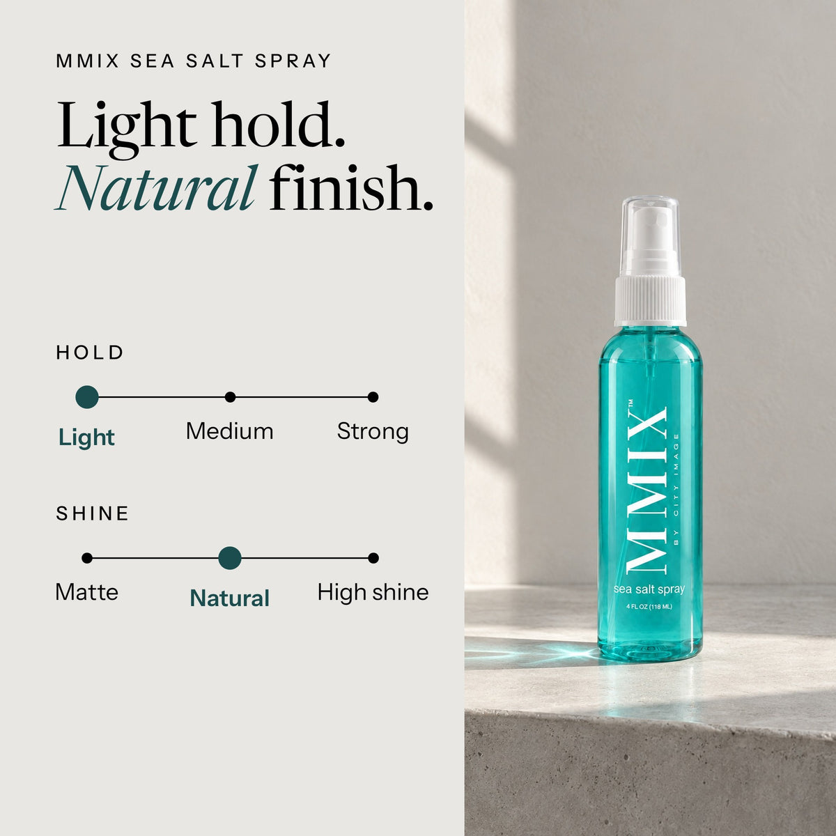 MMIX Sea Salt Spray light hold and natural finish